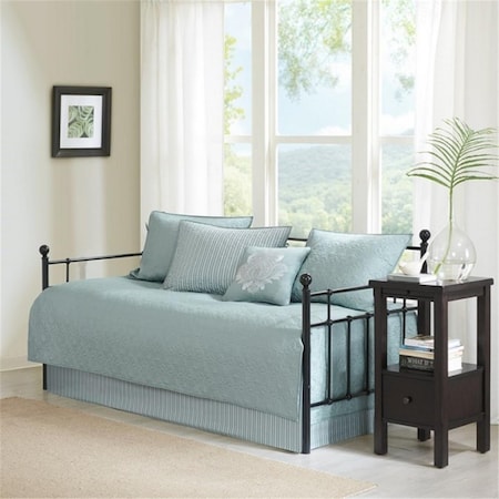 Madison Park Quebec 6-Piece Daybed Cover Set, Seafoam MP13-3979